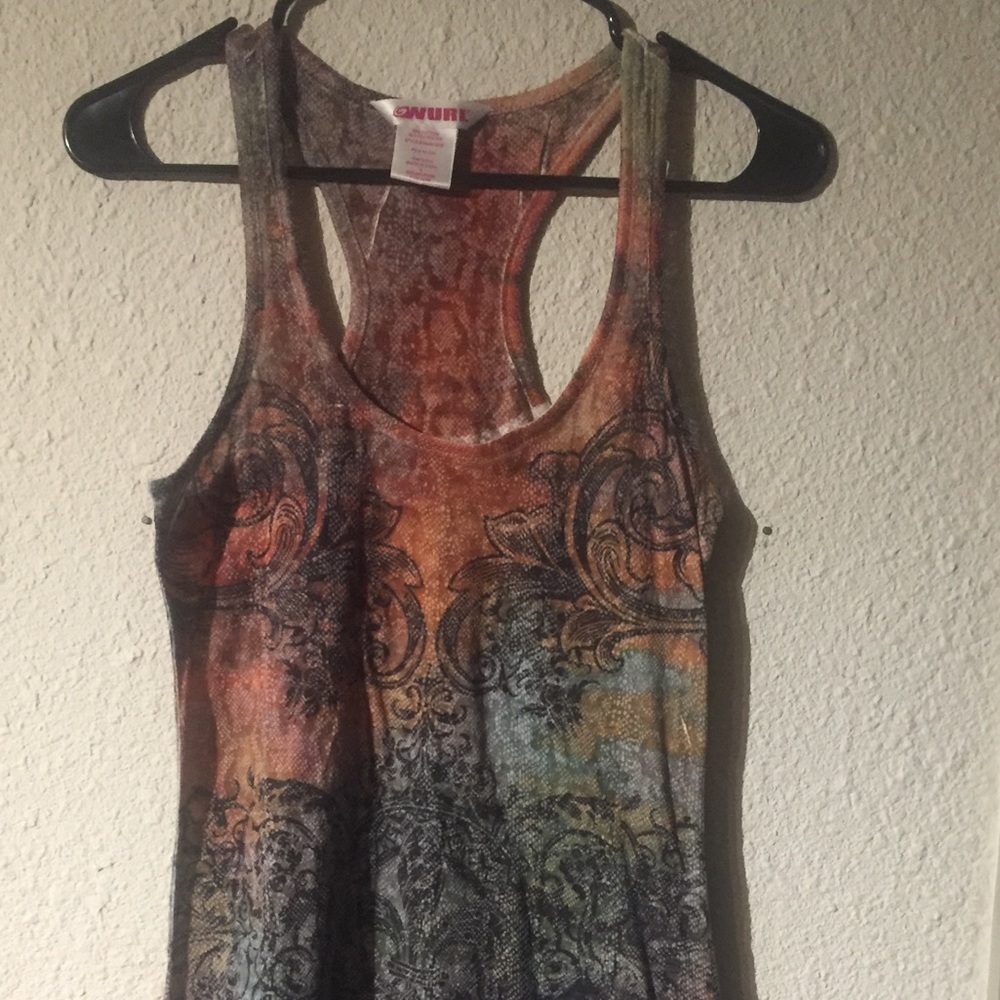 🔴WURL Racerback Multicolored lightweight Dress🔴 - Picture 2 of 7